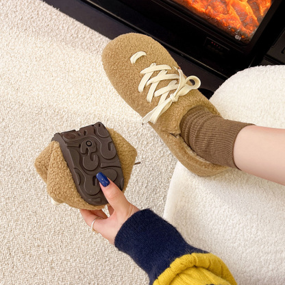 🔥LAST DAY 50% OFF🔥 --- New winter women's plush loafers