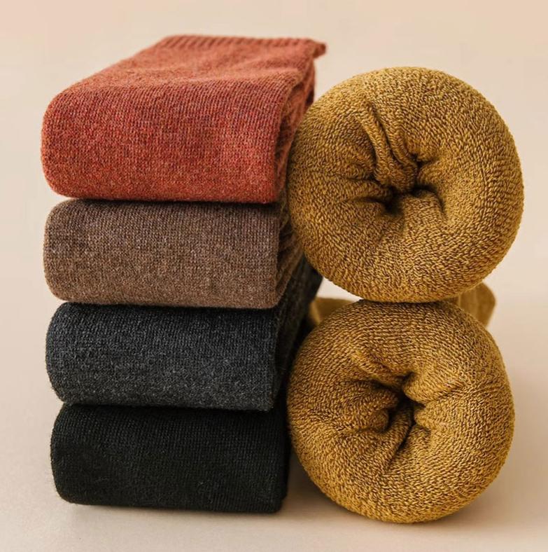 🔥Last Day Promotion 50% OFF --- Women's winter over-the-knee cotton socks