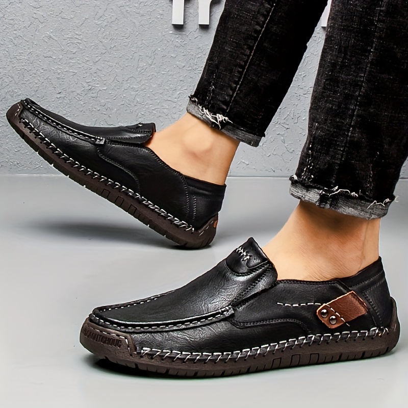⏰Last Day! 50% OFF 🔥Men's genuine leather slip-on loafers