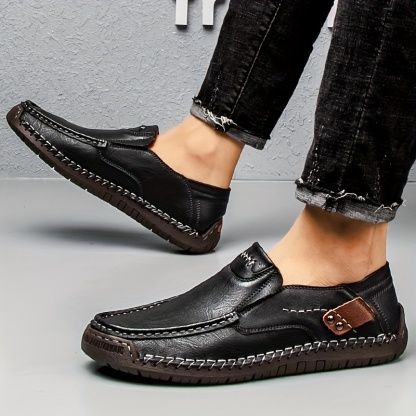 ⏰Last Day! 50% OFF 🔥Men's genuine leather slip-on loafers