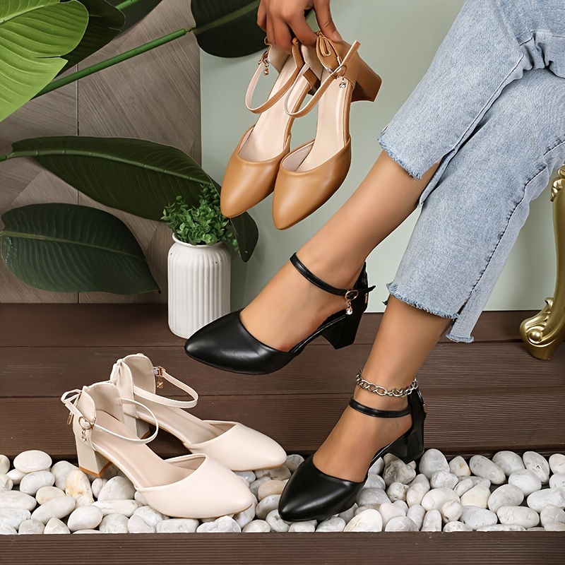 🔥Last Day Promotion 50% OFF - New Spring French Elegant Mid-Heel Sandals