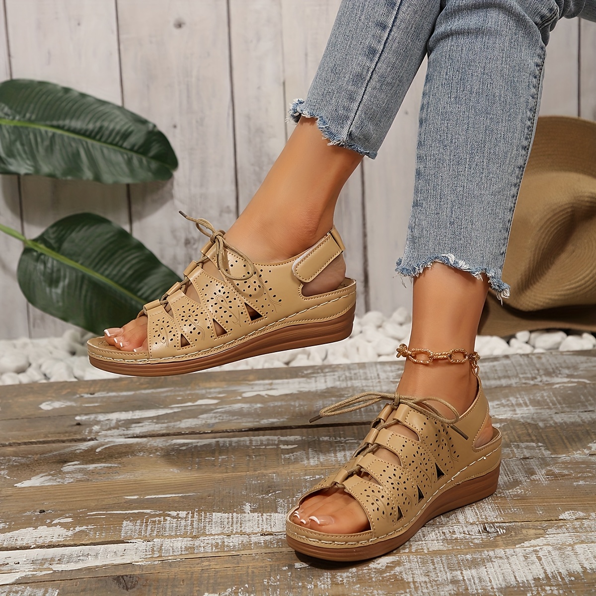 🔥Clearance Sale 50% OFF 🔥New Summer 2026 Cut-out Gladiator Sandals