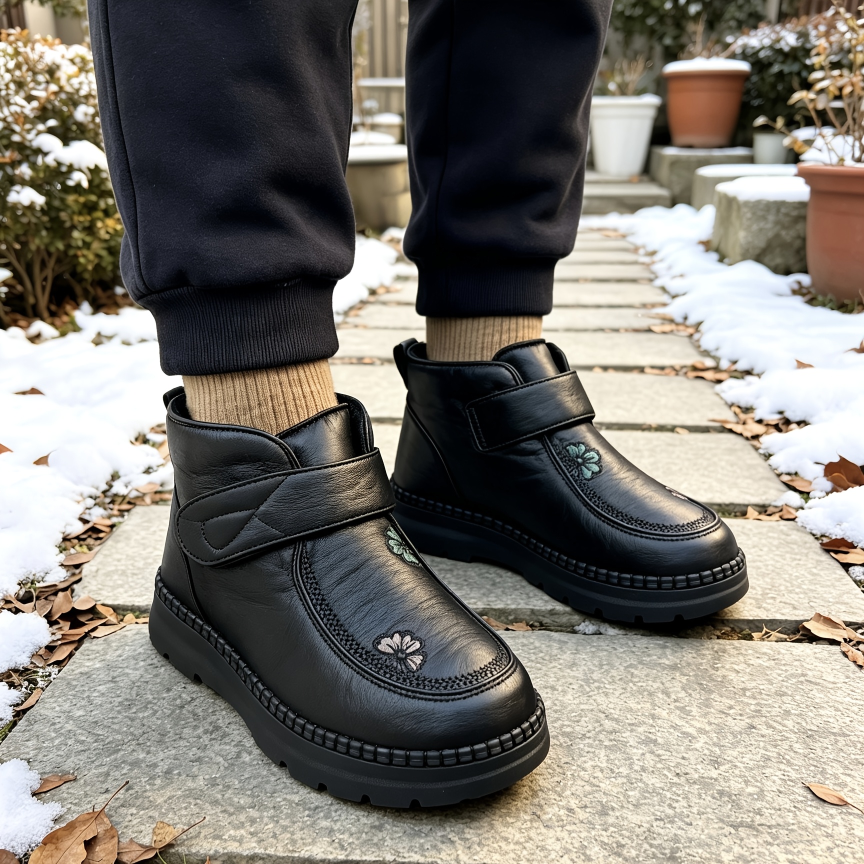 🔥Mega Sale - Buy Now & Save 50% OFF🔥Women’s Leather Insulated Orthopaedic Ankle Boots
