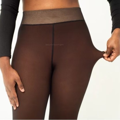 🔥Last Day Promotion 50% OFF - MAGIC Bare-Leg Look Fleece Lined Tights☁️