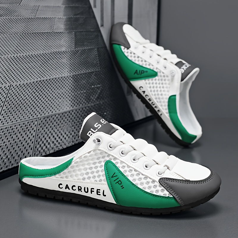 🔥Last Day Promotion 50% OFF - Men's closed-toe slip-on beach sandals with breathable mesh upper