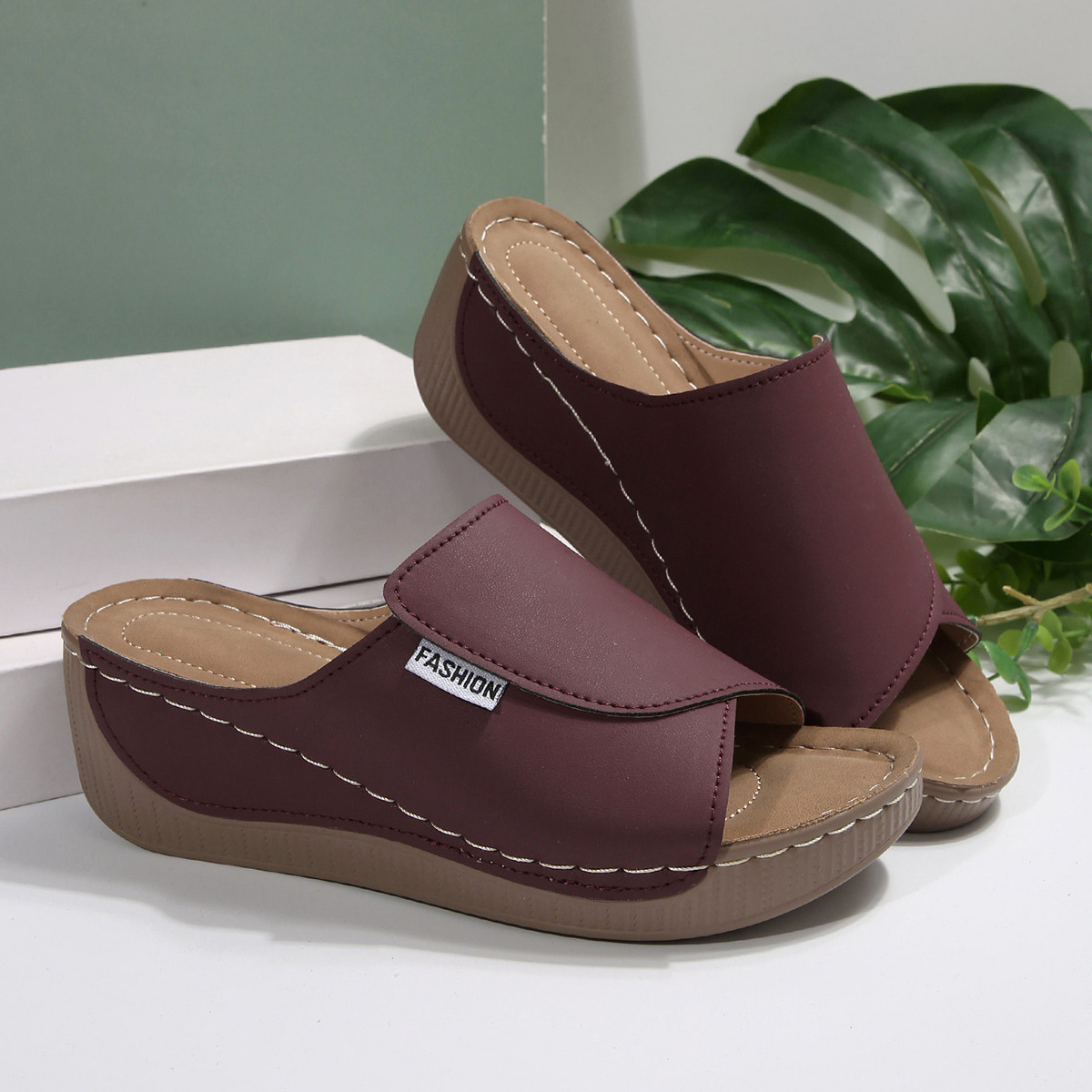 🔥Last Day Promotion 50% OFF - New Women's Printed Wedge Sandals