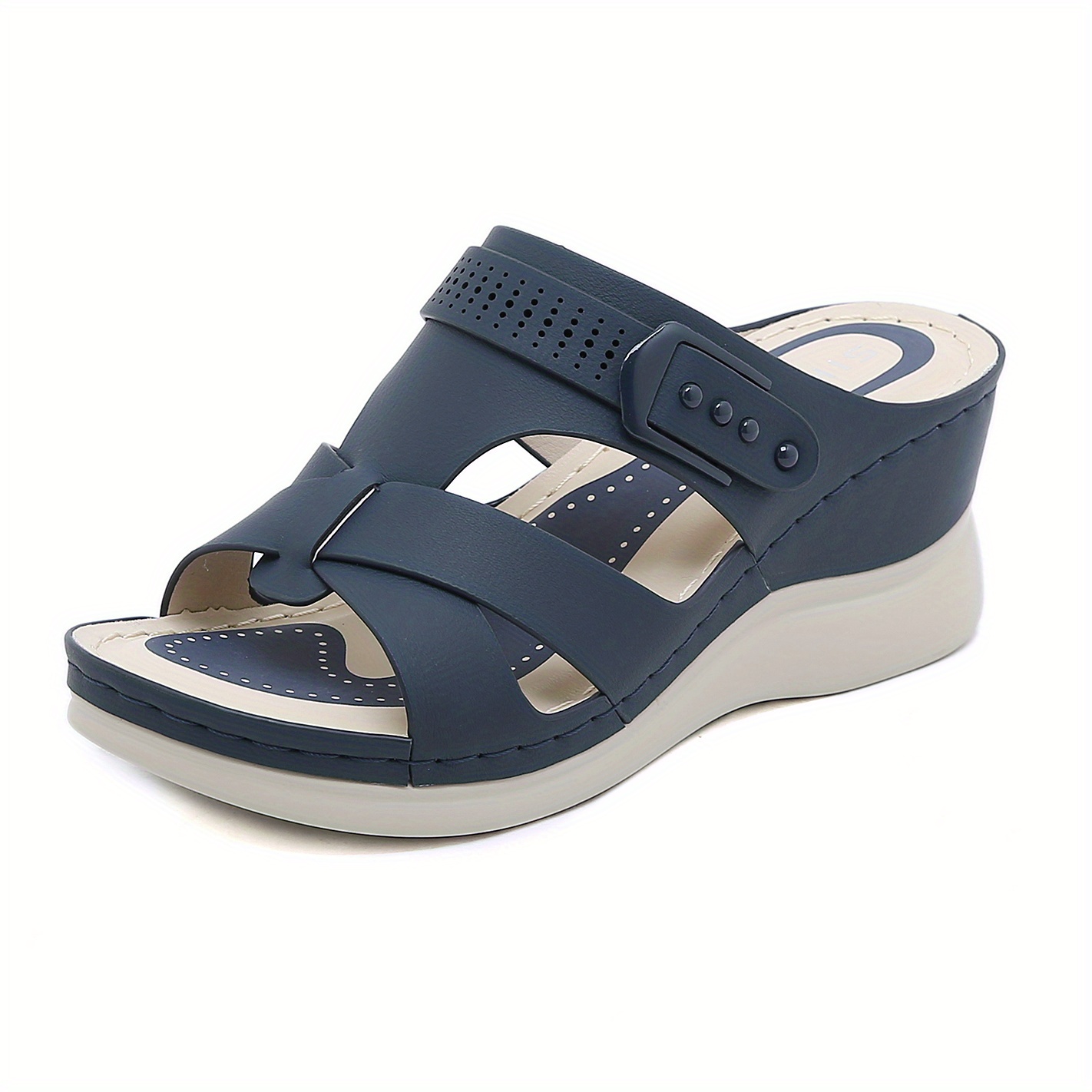 🔥Last Day Promotion 50% OFF🔥Cross-strap open-toe sandals - lightweight and comfortable