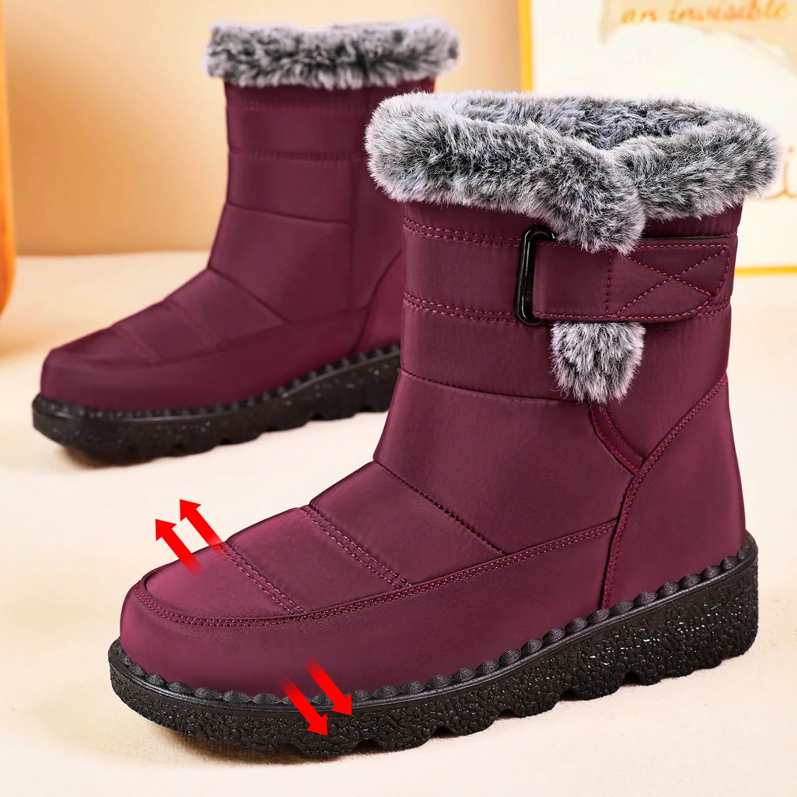 🔥Mega Sale - Buy Now & Save 50% OFF🔥Women’s Warm & Dry Waterproof Winter Boots