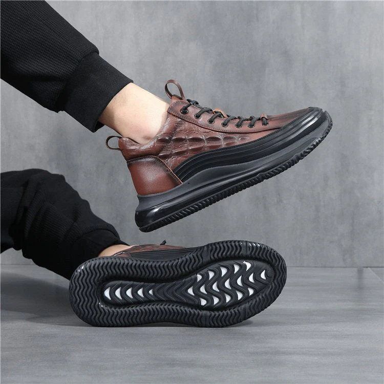 ⏰Last Day! 50% OFF 🔥Men's Casual Cowhide Air Cushion Shoes