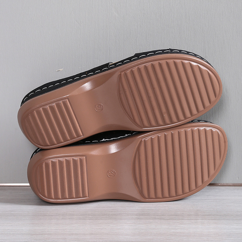 🔥Last Day Promotion 50%🔥New Summer Hollow Breathable Sandals for Women, Comfortable Flat Slip-Ons