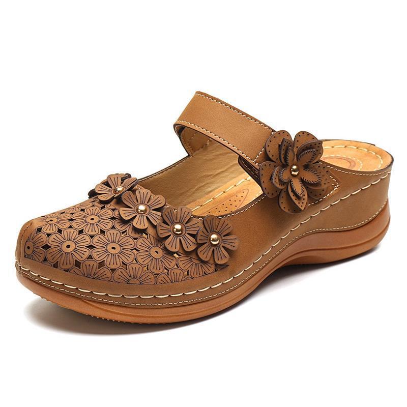 🔥Mega Sale - Buy Now & Save 50% OFF🔥Women's openwork retro round-toe sandals