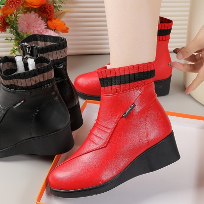 🔥Mega Sale - Buy Now & Save 50% OFF🔥Women's New Autumn/Winter Soft Orthopedic Wedge Ankle Boots