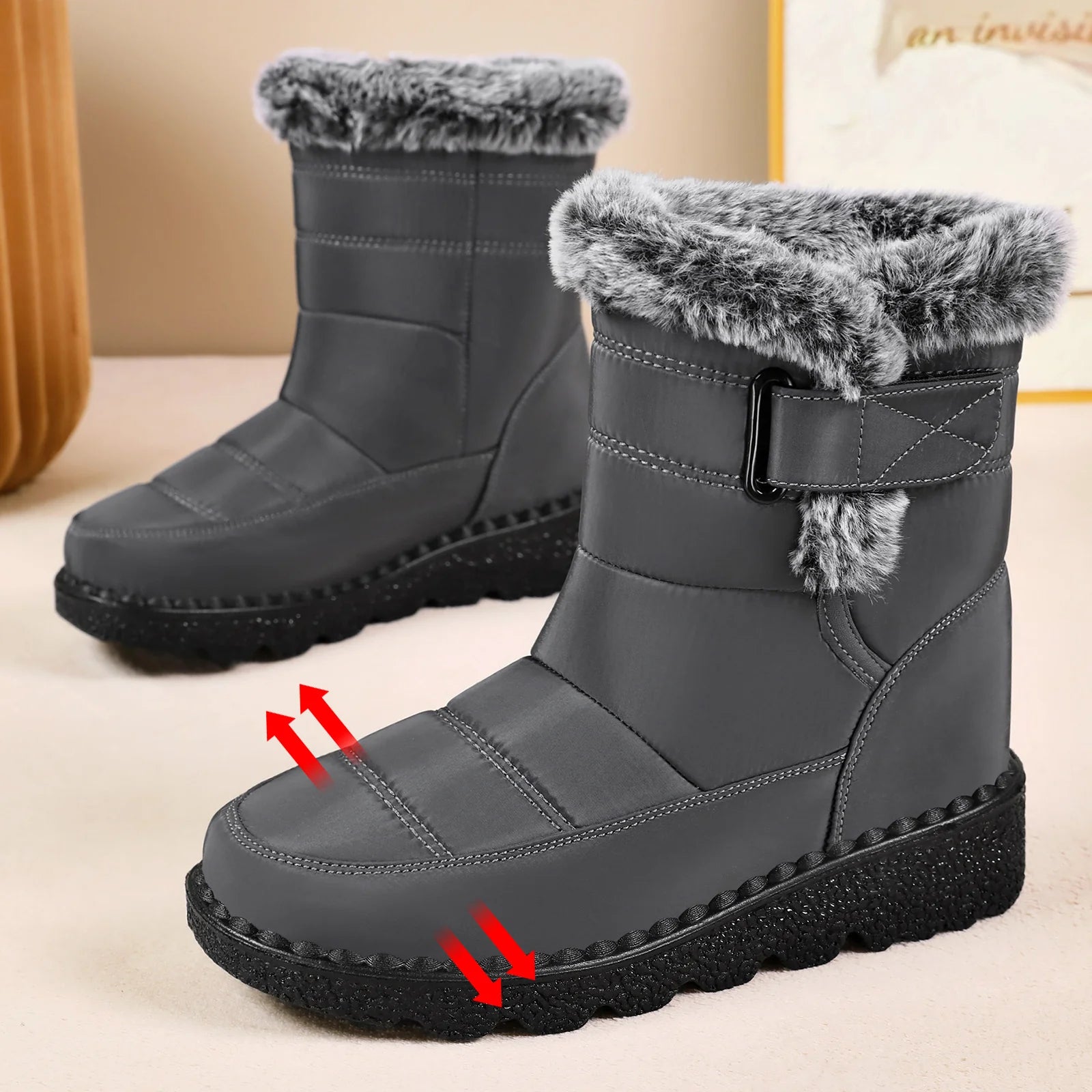🔥Mega Sale - Buy Now & Save 50% OFF🔥Women’s Warm & Dry Waterproof Winter Boots