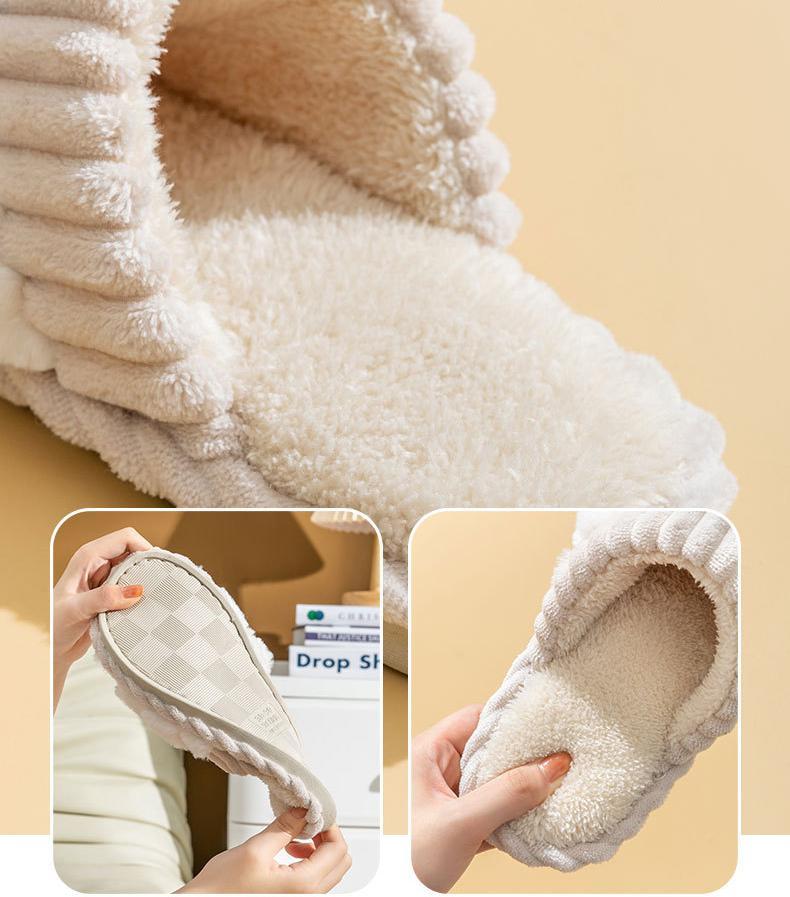 🔥Last Day Promotion 50% Women's winter home cotton slippers