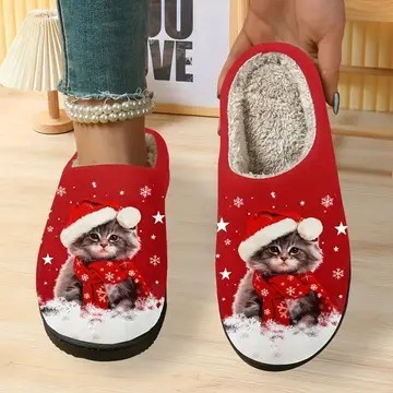🔥Last Day Promotion 50% OFF - Cute Kitten Series Warm Slippers for Winter