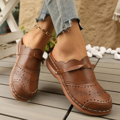 🔥Last Day Promotion 50% OFF - Women's Bowknot Sandals – Comfy Cut-Out Design for Everyday Wear