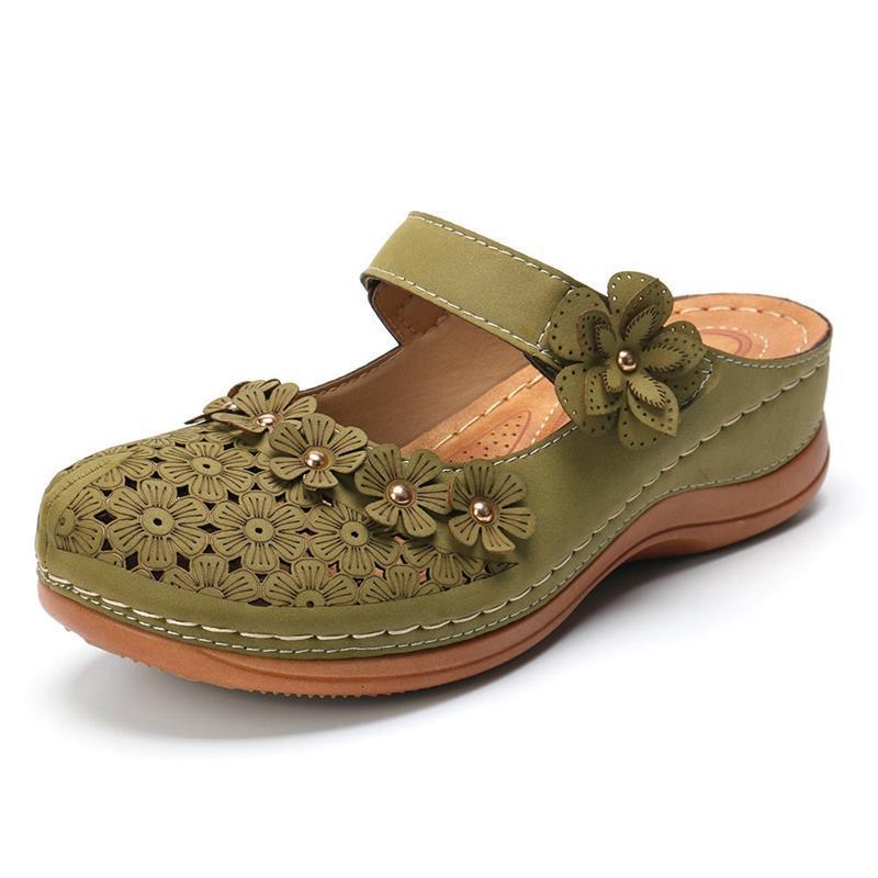 🔥Mega Sale - Buy Now & Save 50% OFF🔥Women's openwork retro round-toe sandals