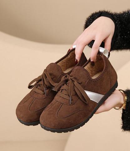 🔥LAST DAY 50% OFF🔥 --- German training winter new style women's warm flat shoes