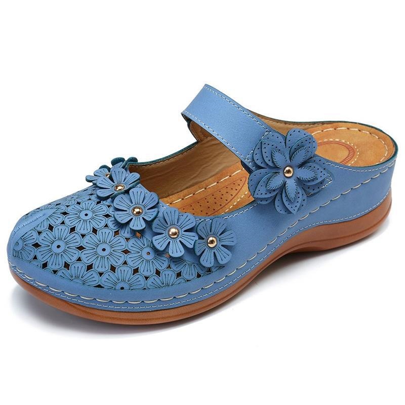 🔥Mega Sale - Buy Now & Save 50% OFF🔥Women's openwork retro round-toe sandals