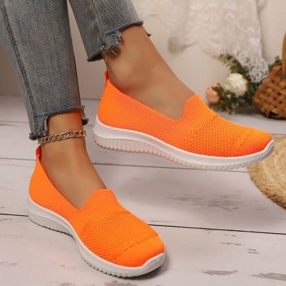 🔥Mega Sale - Buy Now & Save 50% OFF🔥Casual Knit Slip-On Flats – Ultra-Soft Sole, Breathable Everyday Walking Shoes for Women