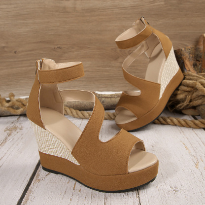🔥Last Day Promotion 50% OFF - Women's orthopedic wedge sandals