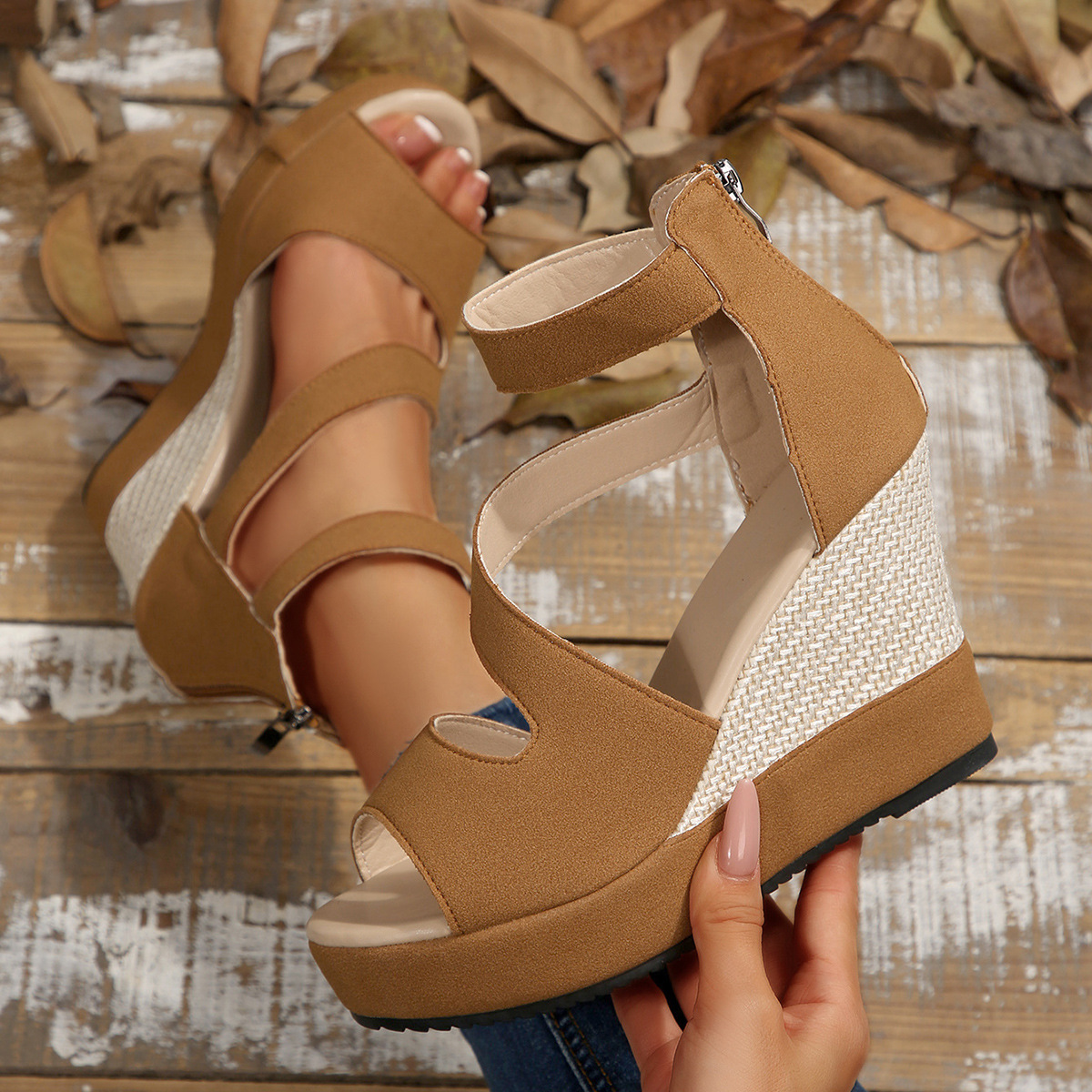 🔥Last Day Promotion 50% OFF - Women's orthopedic wedge sandals