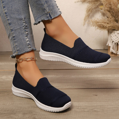 🔥Mega Sale - Buy Now & Save 50% OFF🔥Casual Knit Slip-On Flats – Ultra-Soft Sole, Breathable Everyday Walking Shoes for Women