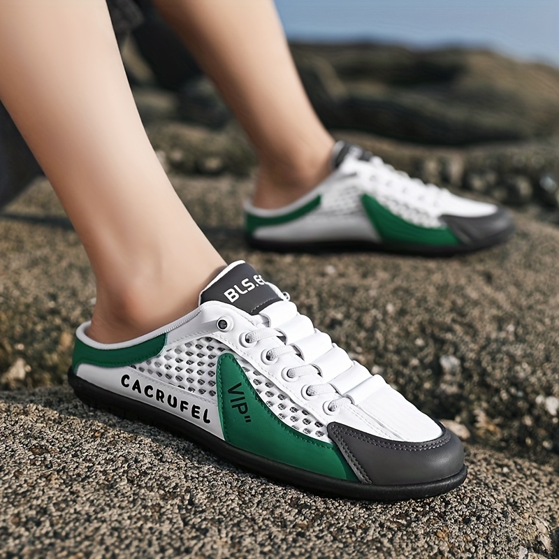 🔥Last Day Promotion 50% OFF - Men's closed-toe slip-on beach sandals with breathable mesh upper