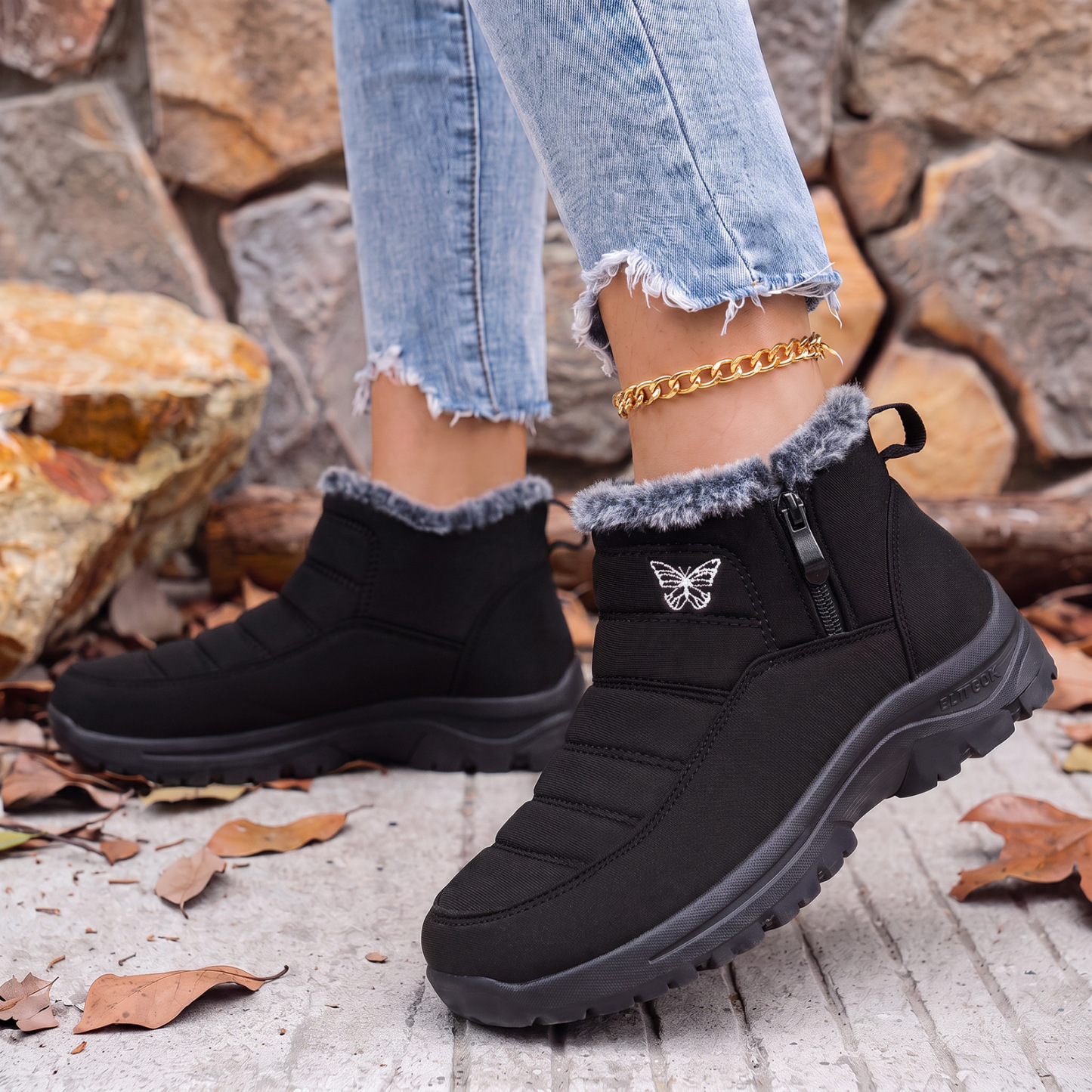 🔥Mega Sale - Buy Now & Save 50% OFF🔥New Women's Suede Orthopedic Wedge Ankle Boots for Autumn