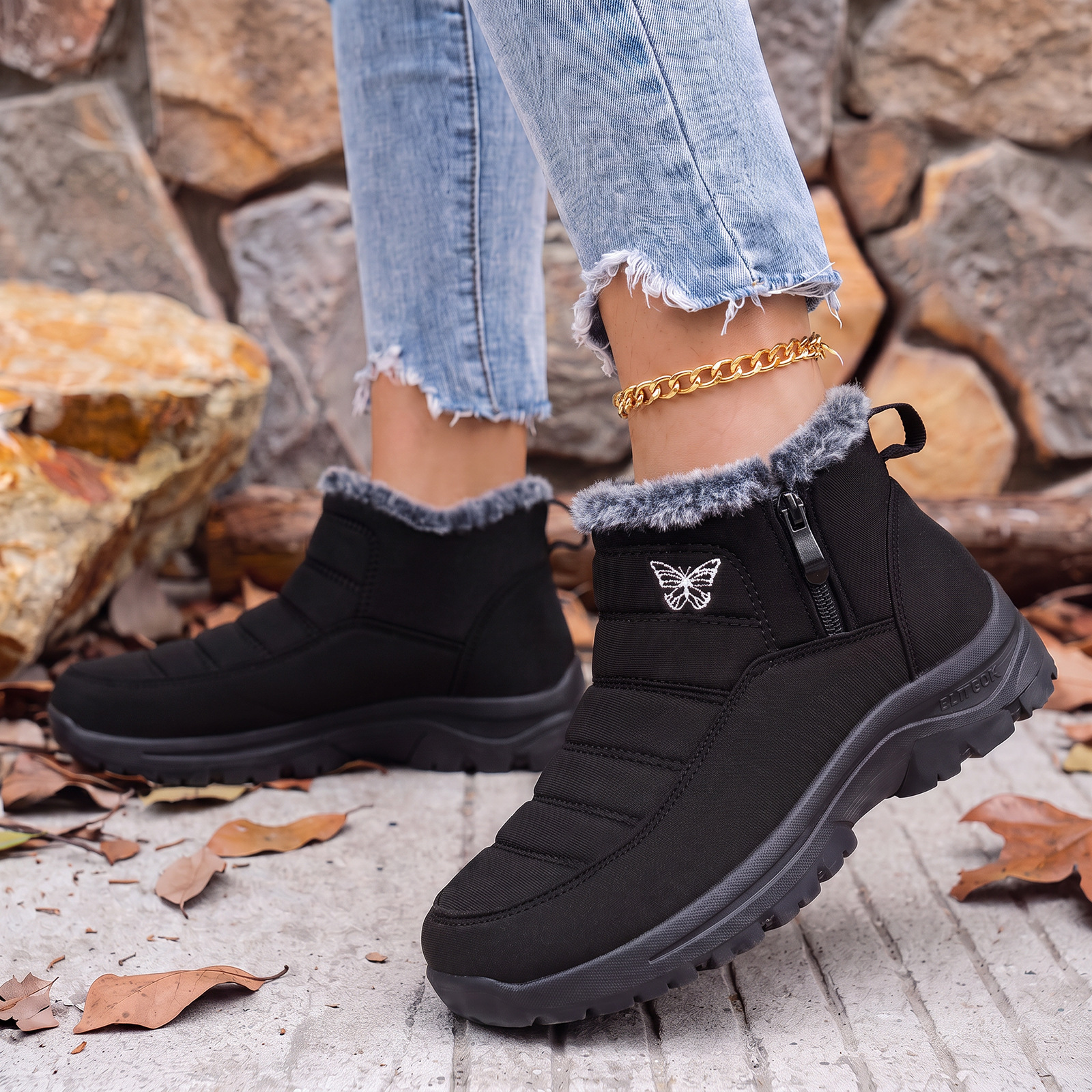 🔥Mega Sale - Buy Now & Save 50% OFF🔥New Women's Suede Orthopedic Wedge Ankle Boots for Autumn