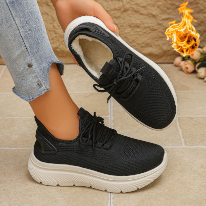 🔥Super Sale – 50% off for a limited time only🔥Women’s knitted thermal shoes, lightweight and non-slip – all-day arch support