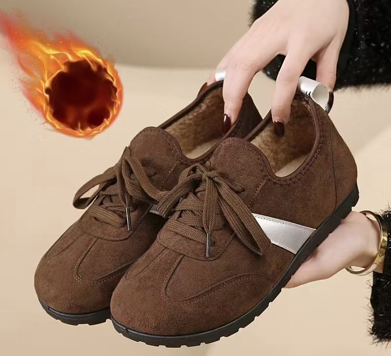 🔥LAST DAY 50% OFF🔥 --- German training winter new style women's warm flat shoes