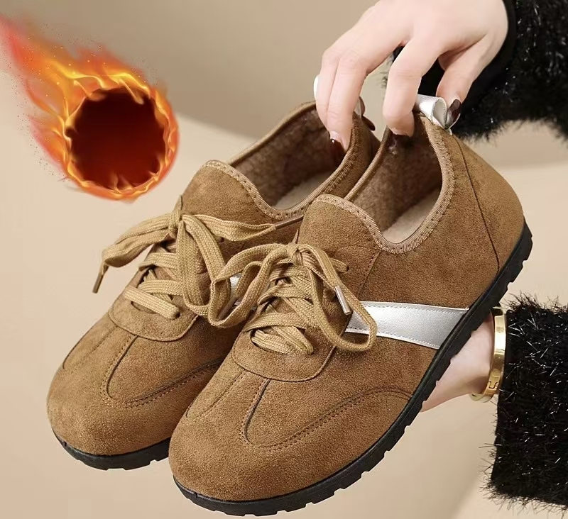 🔥LAST DAY 50% OFF🔥 --- German training winter new style women's warm flat shoes