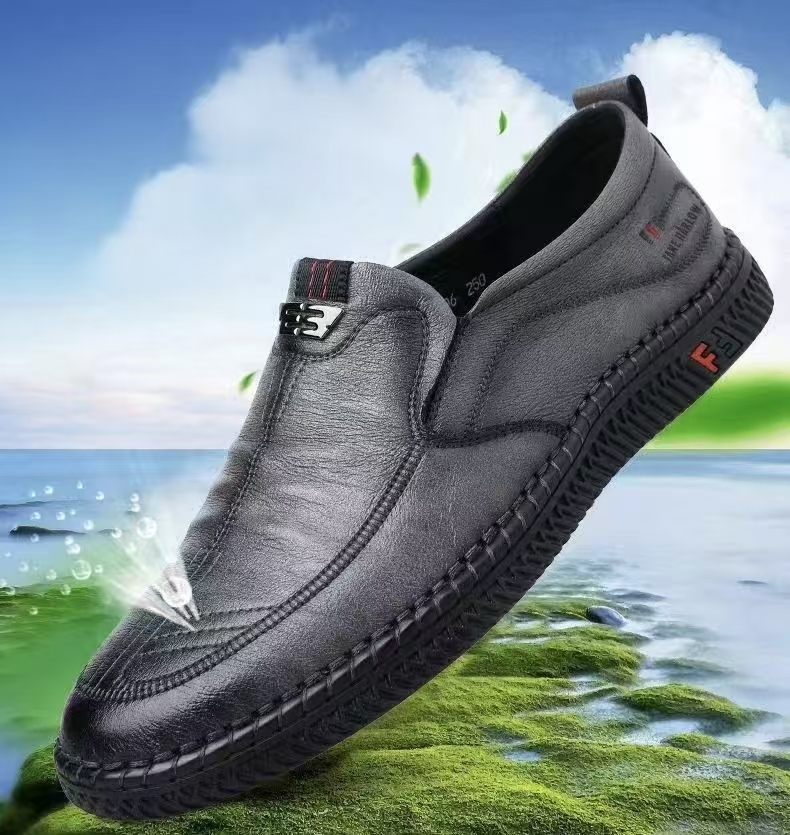 ⏰Last Day! 50% OFF 🔥Men's Handcrafted Leather Waterproof Non-Slip Orthopaedic Ankle Boots