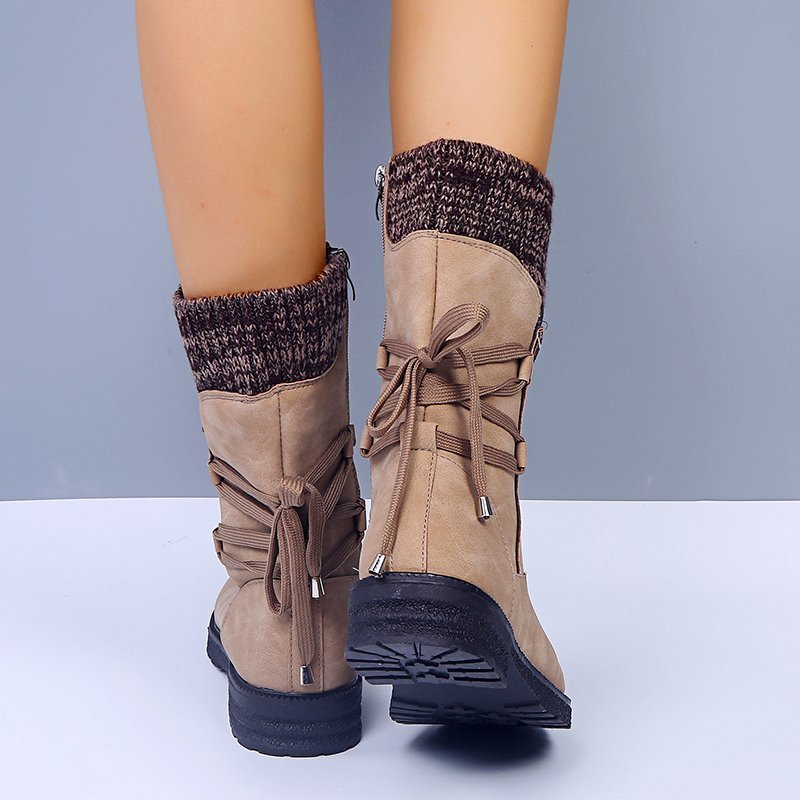 🔥Last Day Promotion 50% OFF - Retro Classic Elegant Mid-Calf Boots for Autumn/Winter
