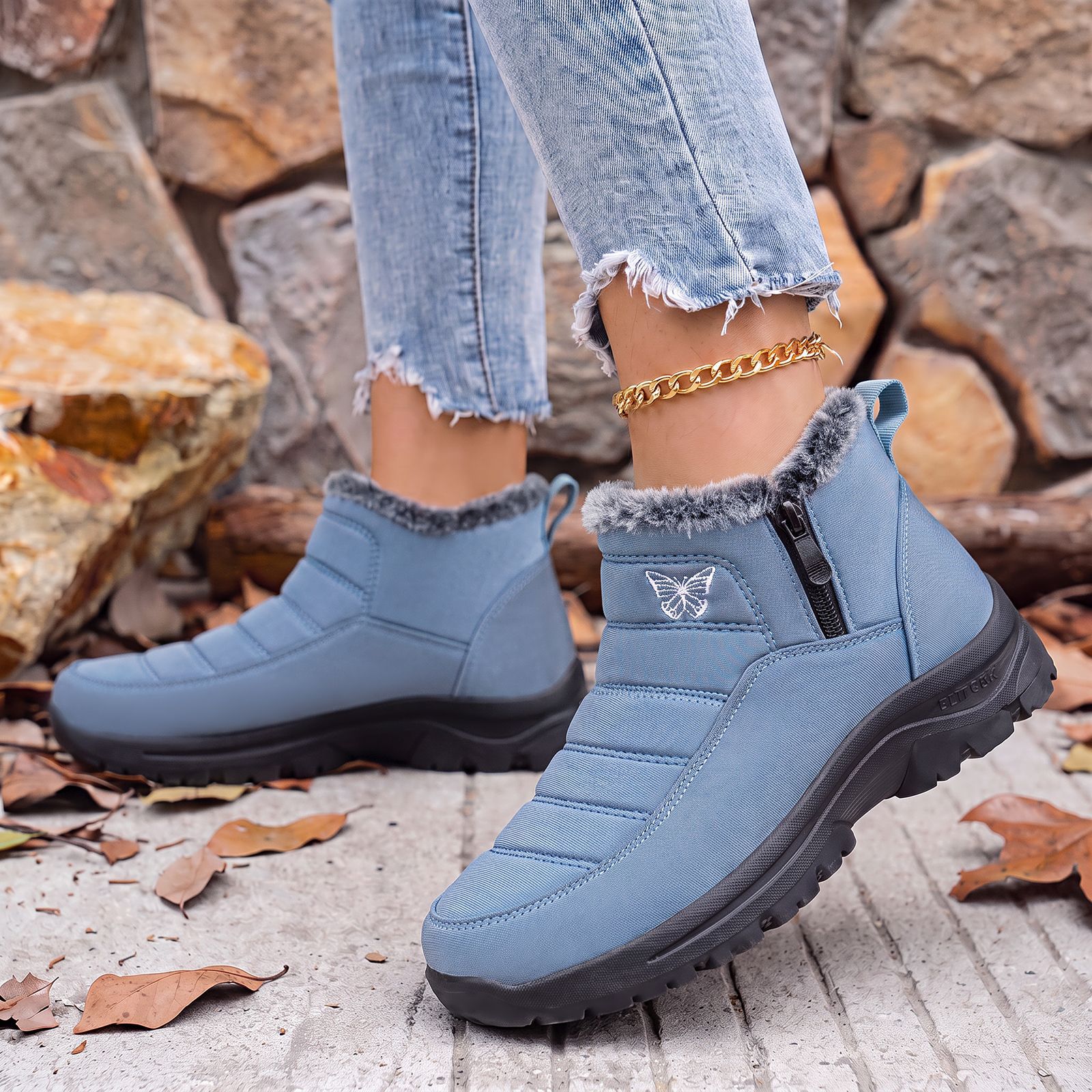 🔥Mega Sale - Buy Now & Save 50% OFF🔥New Women's Suede Orthopedic Wedge Ankle Boots for Autumn