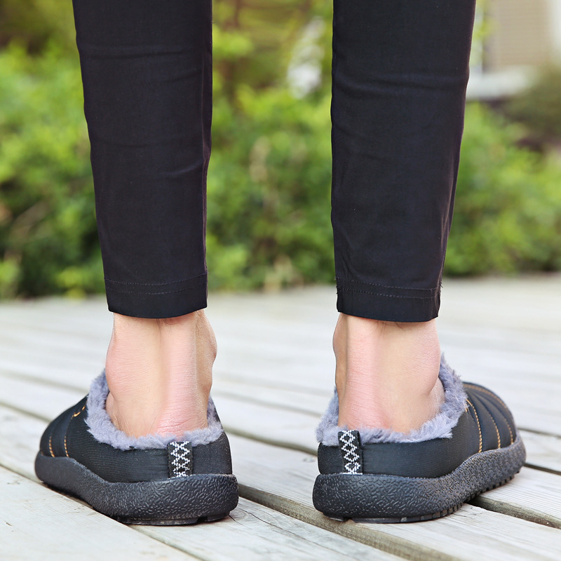 😍Last Day 50% OFF🔥Unisex Warm Waterproof Winter Mules – Cozy Slip-On Shoes with a Non-Slip Sole