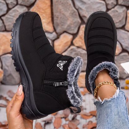 😍Last Day 50% OFF🔥Women’s Insulated Snow Boots – Waterproof, Non-Slip Fur-Lined Winter Boots