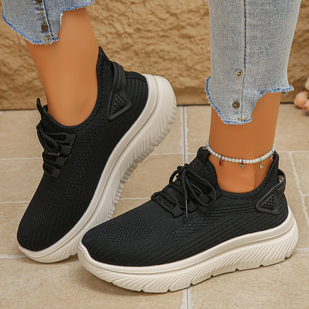 🔥Super Sale – 50% off for a limited time only🔥Women’s knitted thermal shoes, lightweight and non-slip – all-day arch support