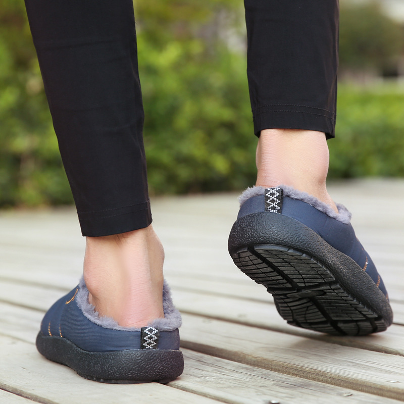 😍Last Day 50% OFF🔥Unisex Warm Waterproof Winter Mules – Cozy Slip-On Shoes with a Non-Slip Sole
