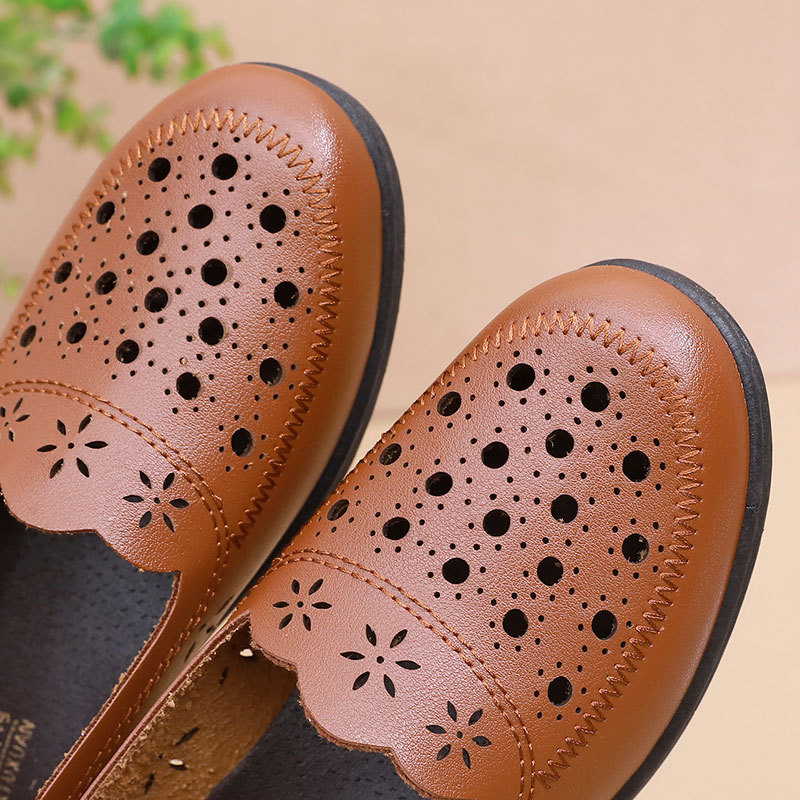 ⏰Last Day! 50% OFF 🔥Women's Orthopedic Breathable Leather Shoes