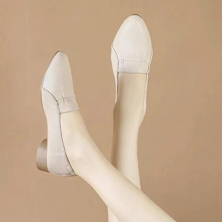 ⏰Last Day! 50% OFF 🔥Women's fashionable and soft slip-on leather shoes