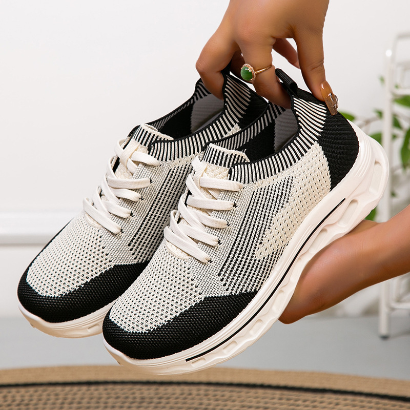 😍Last Day 50% OFF🔥Women’s Breathable Knit Walking Shoes – Lightweight & Supportive Comfort