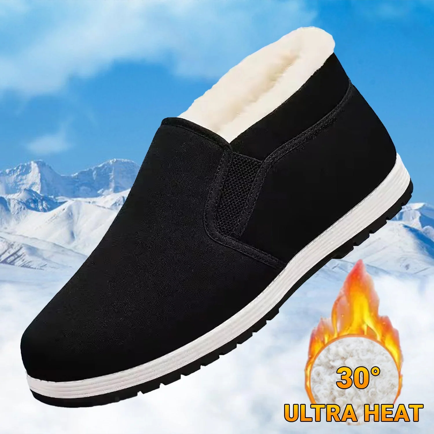 ⏰Last Day! 50% OFF 🔥Thermal Anti-Slip Orthopedic Winter Shoes