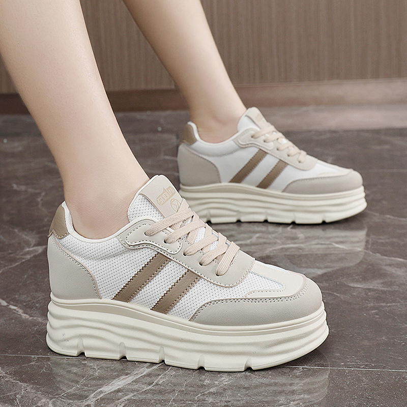 ⏰Last Day! 50% OFF 🔥Women's breathable height-increasing casual orthotic shoes