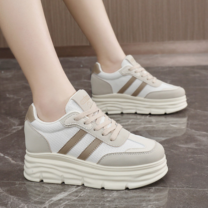 ⏰Last Day! 50% OFF 🔥Women's breathable height-increasing casual orthotic shoes