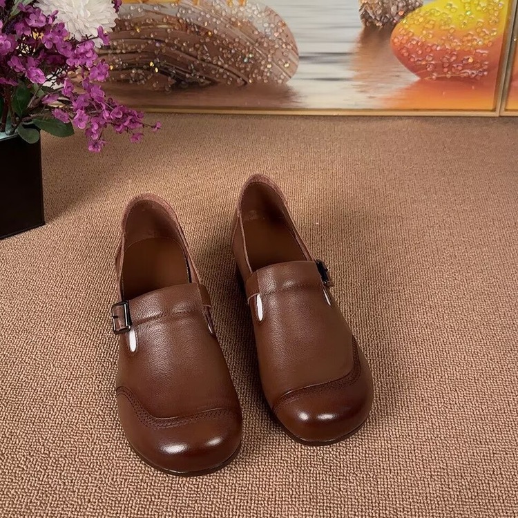 🔥Last Day Promotion 50% OFF - Women's Retro Soft Leather Shoes
