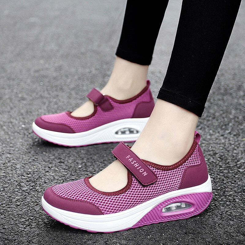 ⏰Last Day! 50% OFF 🔥Women's stretchable breathable lightweight walking shoes