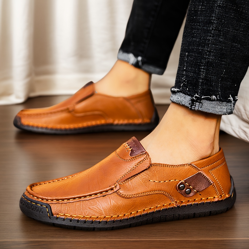 ⏰Last Day! 50% OFF 🔥Men's genuine leather slip-on loafers