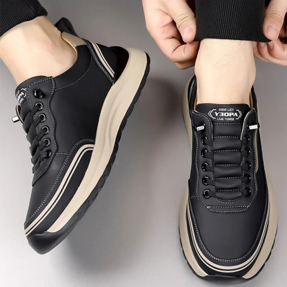 ⏰Last Day! 50% OFF 🔥Men's Comfortable Lightweight Leather Slip-On Orthopaedic Shoes